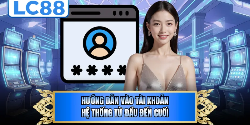 Hướng dẫn vào tài khoản hệ thống từ đầu đến cuối